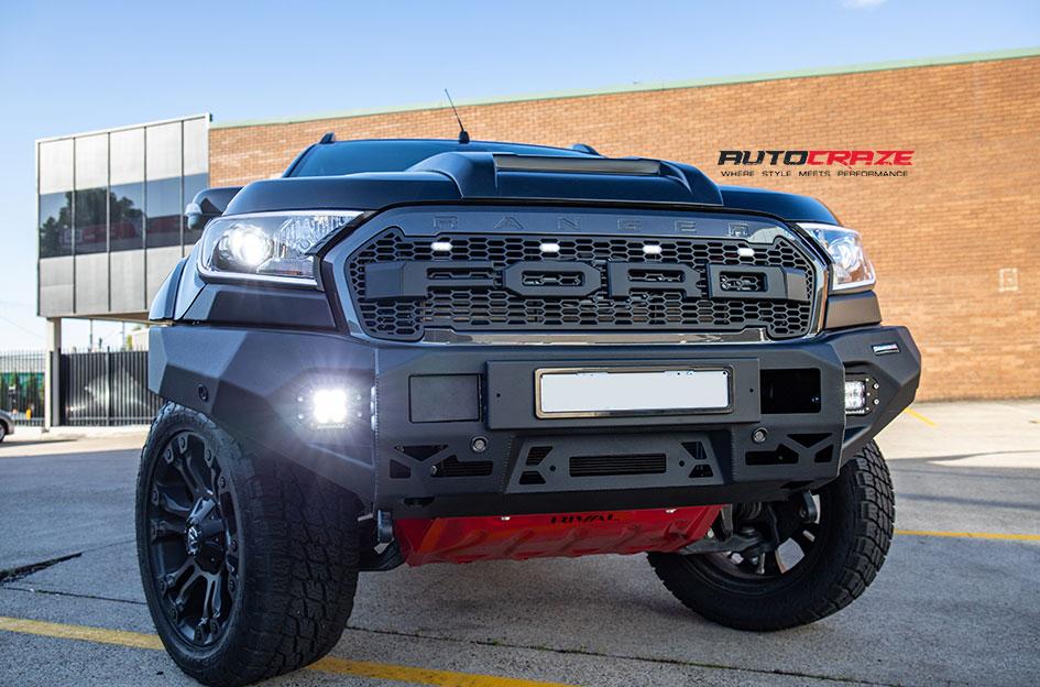 FORD-RANGER-VAPOR-BLACK-MACHINED-WITH-DARK-TINT